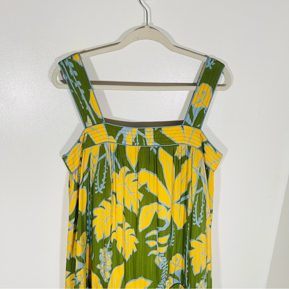 FARM Rio Green and Yellow Tropical-Print Maxi Dress - Picture 3 of 11